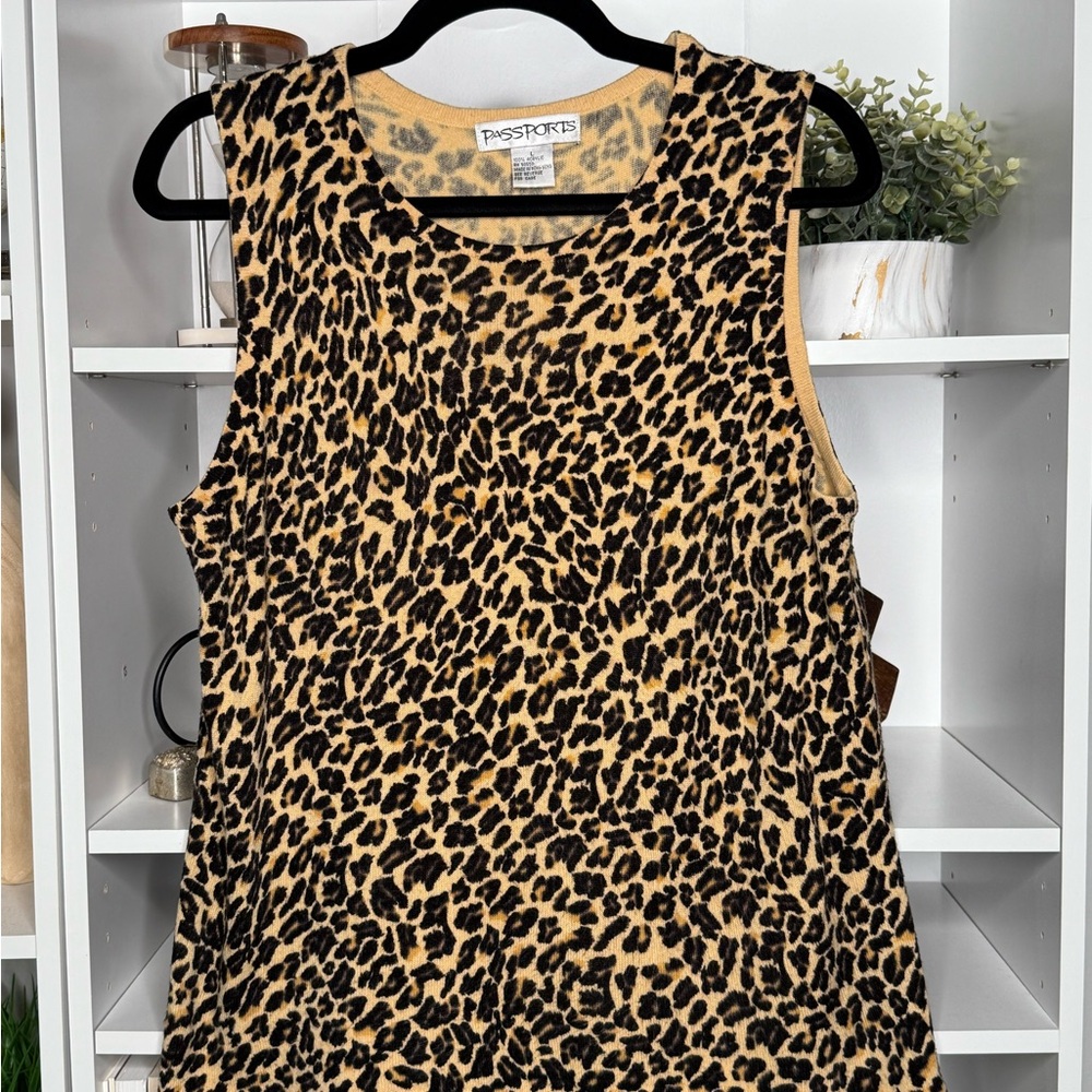 Passport Animal Print Tank Top
